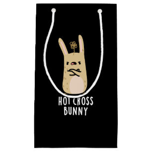 Hot Cross Bunny Lustiger wütender Kaninchen-Wortsp Kleine Geschenktüte