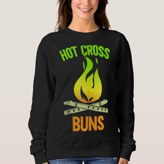 Hot Cross Buns 4 Sweatshirt (Vorderseite)