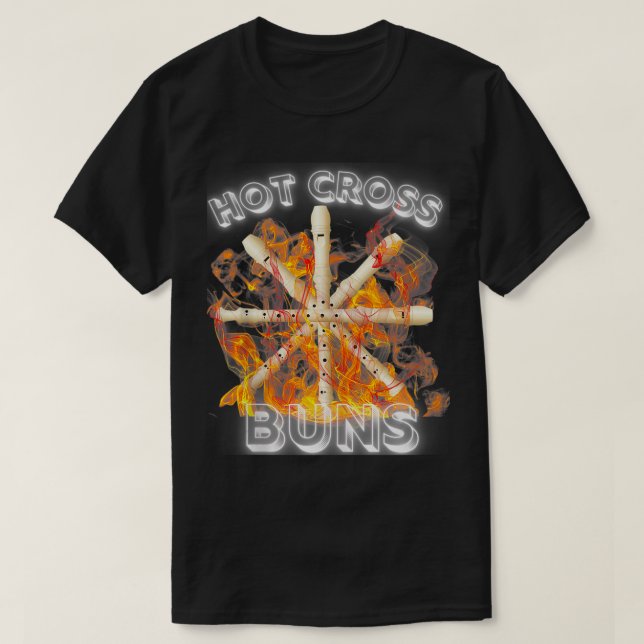 Hot Cross Buns  T-Shirt (Design vorne)