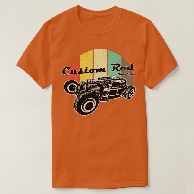 Hot Custom Rod Classic T-Shirt (Design vorne)