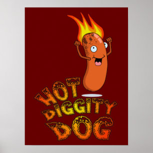 Hot Diggity Doster Poster