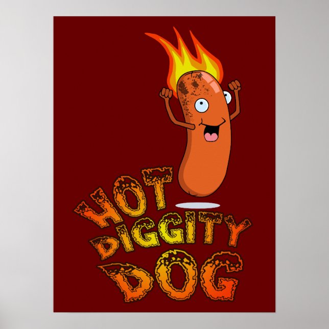 Hot Diggity Doster Poster (Vorne)