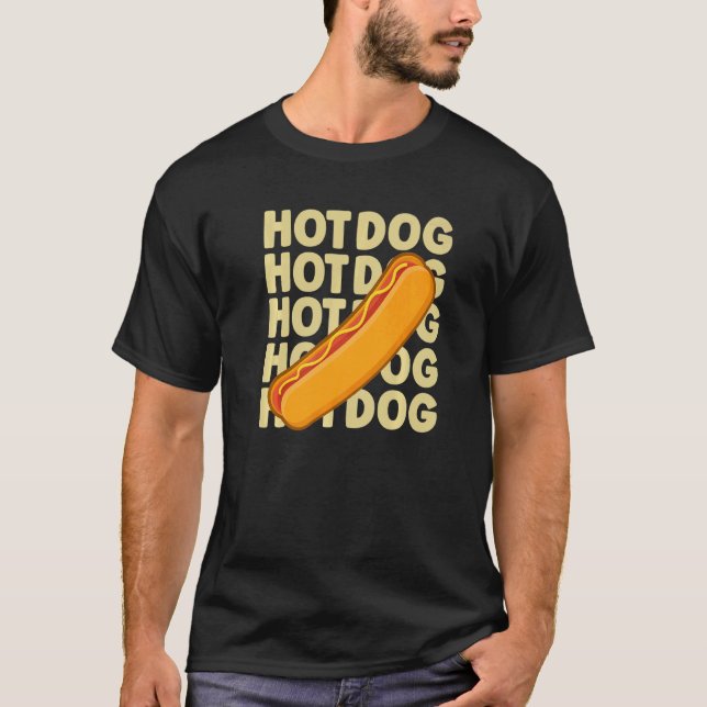 Hot Dog-Angebot für einen Hotdog T-Shirt (Vorderseite)