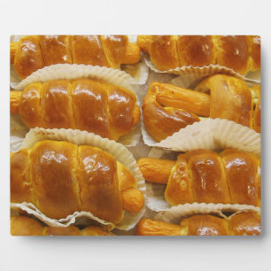 Hot Dog Cake ... Asiatische Nachspeise Fotoplatte