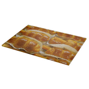 Hot Dog Cake ... Asiatische Nachspeise Schneidebrett