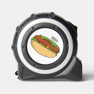 Hot Dog Cartoon Maßband