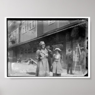 Hot Dog, Coney Island, New York, Antik Poster