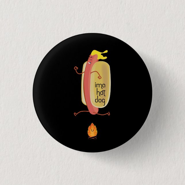 Hot Dog Dare Devil Button (Vorderseite)