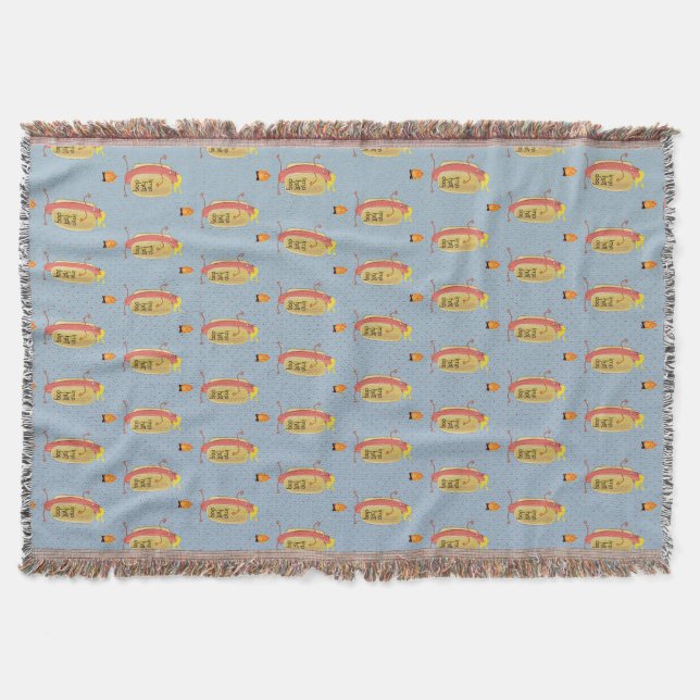 Hot Dog Dare Devil Decke (Vorderseite)