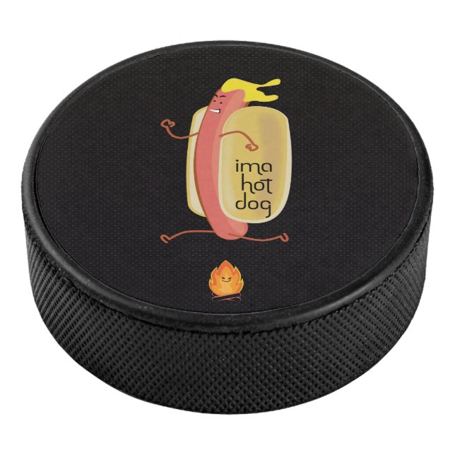 Hot Dog Dare Devil Eishockey Puck (3/4)