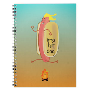 Hot Dog Dare Devil Notizblock