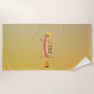 Hot Dog Dare Devil Strandtuch
