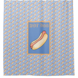 Hot Dog Duschvorhang