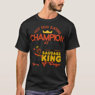 Hot-Dog-Ess-Champion bei Abe Froman T-Shirt