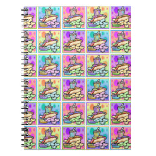 Hot Dog Fast Food Notizbuch Notizblock