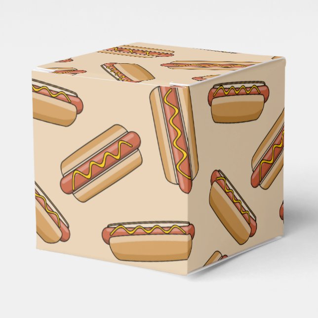 Hot Dog Geschenkschachtel (Vorderseite)