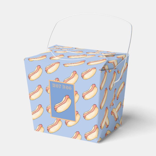 Hot Dog Geschenkschachtel (Vorderseite)