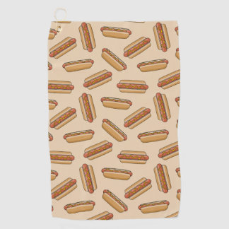 Hot Dog Golfhandtuch
