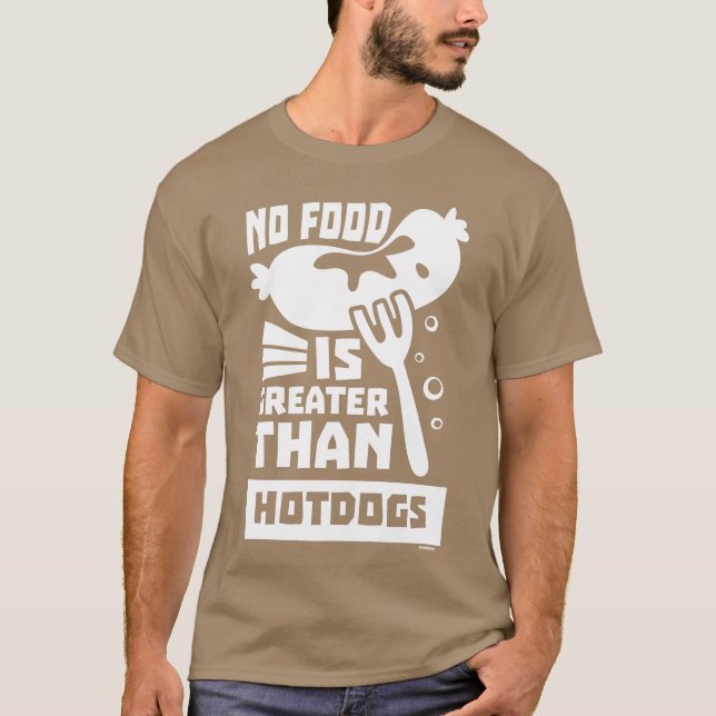 Hot dog grilling snack car Fast Food retro T-Shirt (Vorderseite)