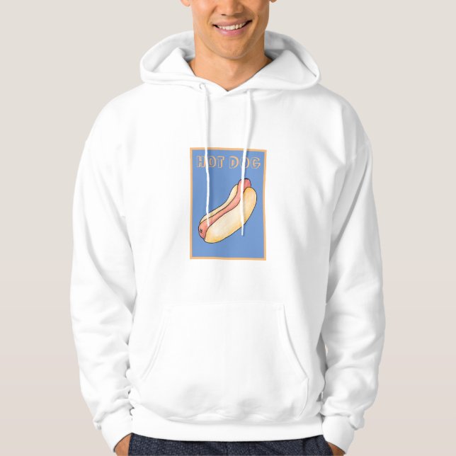 Hot Dog Hoodie (Vorderseite)