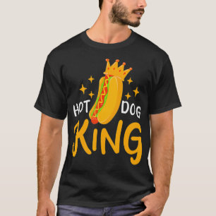 Hot Dog Hotdog King Feinschmecker T-Shirt