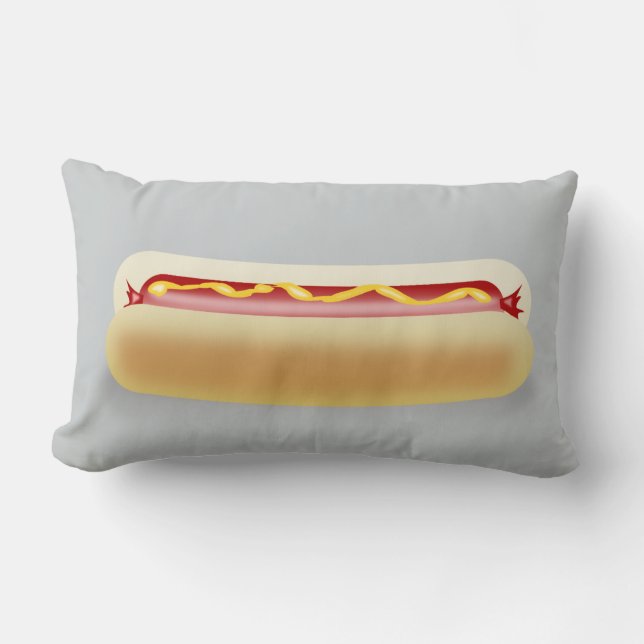Hot Dog Lendenkissen (Vorderseite)