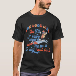 Hot Dog Liebe USA Spaß Sie sehen aus wie Amerikani T-Shirt