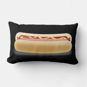 Hot Dog Lumbar Kissen
