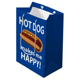 Hot Dog macht mich glücklichen Hot Dog Mittlere Geschenktüte