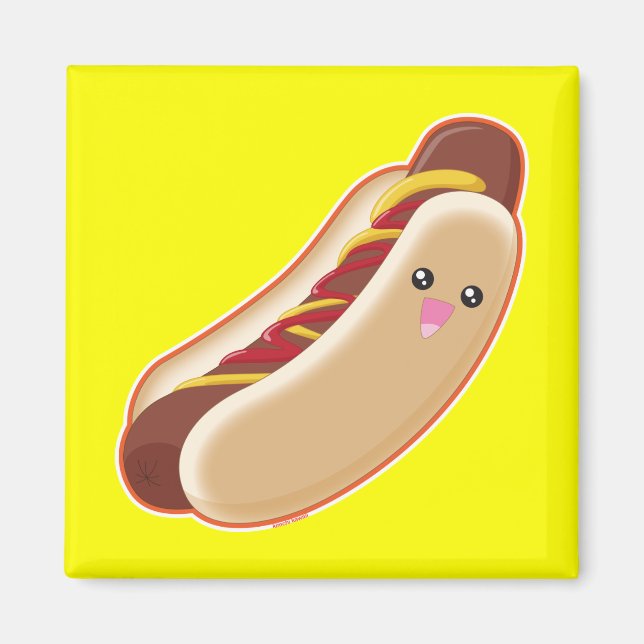 Hot Dog! Magnet (Vorne)