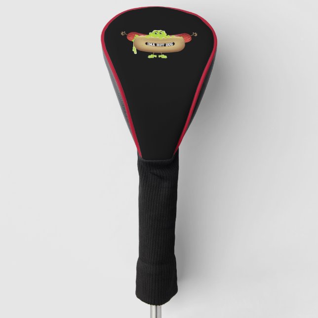 HOT DOG MAN GOLF HEADCOVER (Vorderseite)