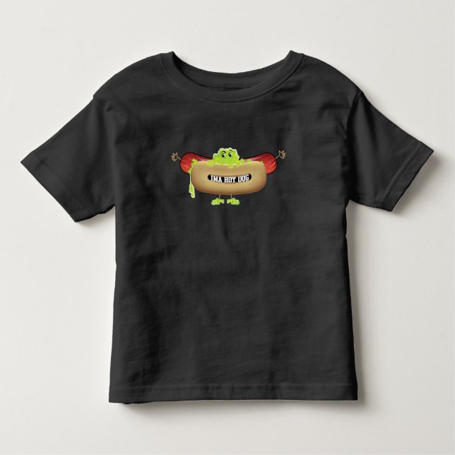 HOT DOG MAN KLEINKIND T-SHIRT (Vorderseite)