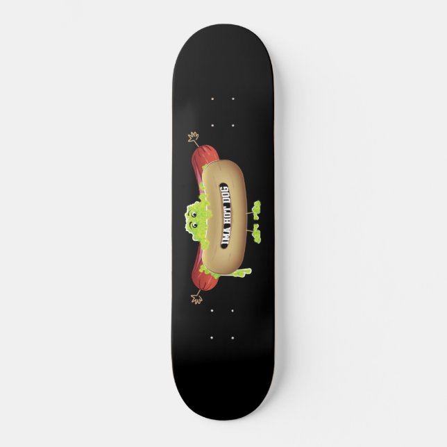 HOT DOG MAN SKATEBOARD (Vorderseite)