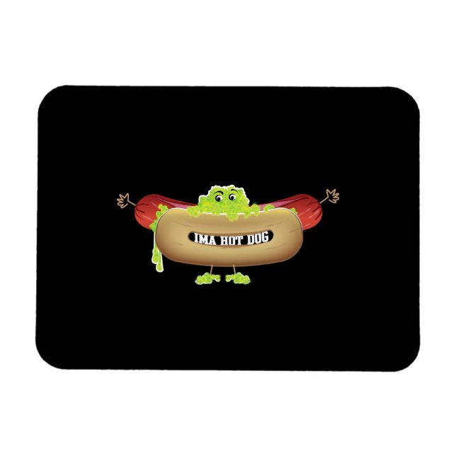 HOT DOG MANN MAGNET (Horizontal)