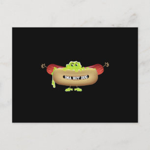 HOT DOG MANN POSTKARTE