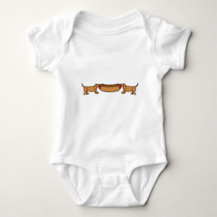 Hot Dog-O-War Baby Strampler
