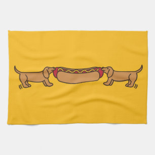 Hot Dog-O-War Küchentuch