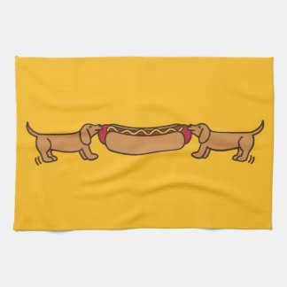Hot Dog-O-War Küchentuch