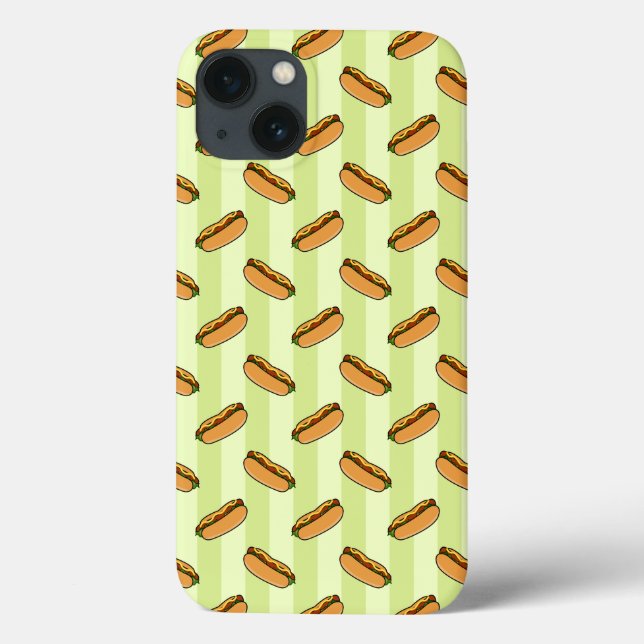 Hot Dog Pattern iPad Air Hüllen (Rückseite)