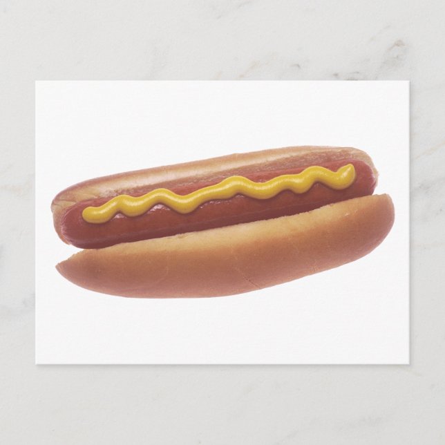 Hot Dog Postkarte (Vorderseite)