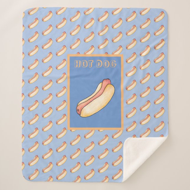 Hot Dog Sherpadecke (Vorderseite)