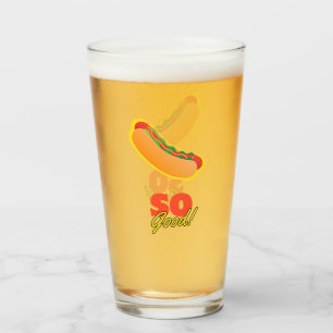 Hot Dog So gut! Glas