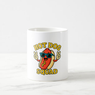 Hot Dog Squad Hot Dog Stand Team Hotdog Crew Kaffeetasse