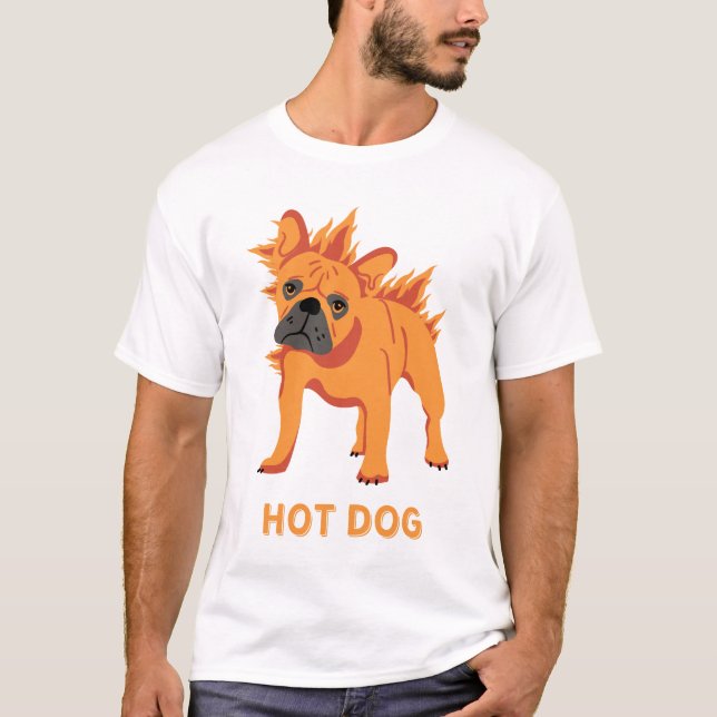 Hot Dog T-Shirt (Vorderseite)