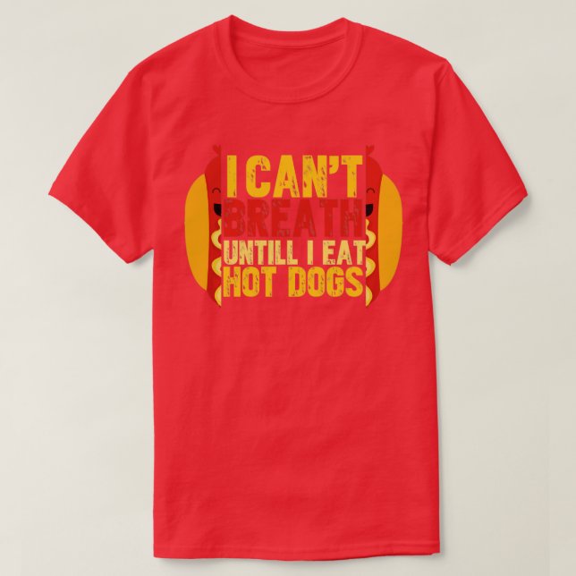 Hot dog T-Shirt (Design vorne)