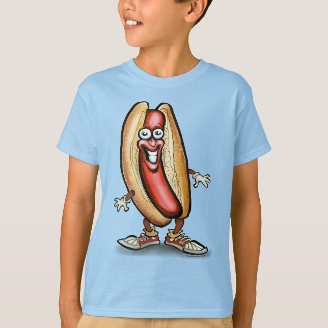 Hot Dog T-Shirt (Vorderseite)