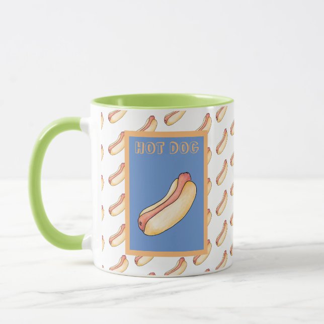 Hot Dog Tasse (Links)