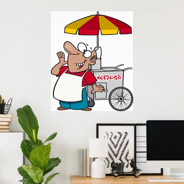 Hot Dog Vendor Poster (Von Creator hochgeladen)