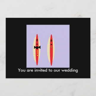 Hot Dog Wedding Einladung