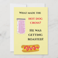 Hot Dog Witz lachen darüber